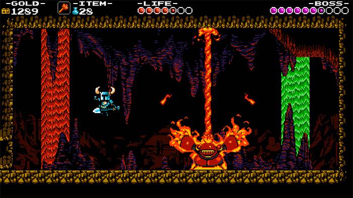 Shovel Knight Boss Battle