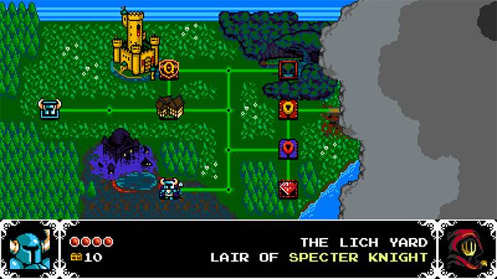 Shovel Knight World Map