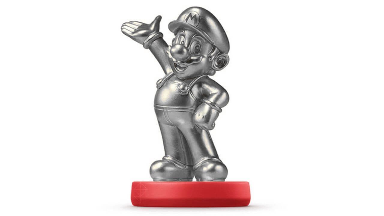 mario silver amiibo