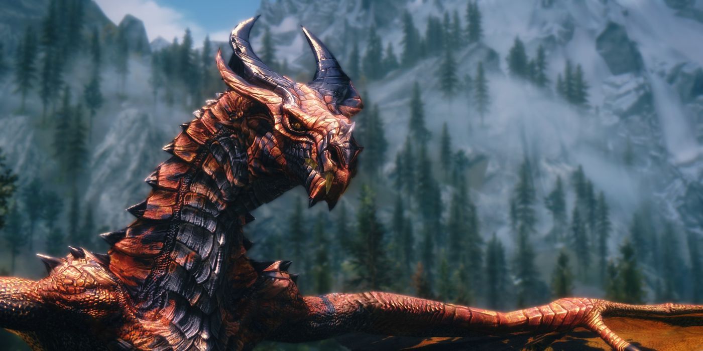 Ancient Dragon in Skyrim