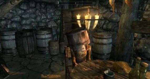 Elder Scrolls V Skyrim Bucket Videos
