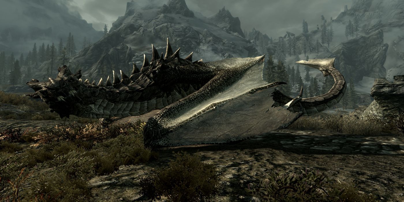 Skyrim players discover dragons have hidden skills