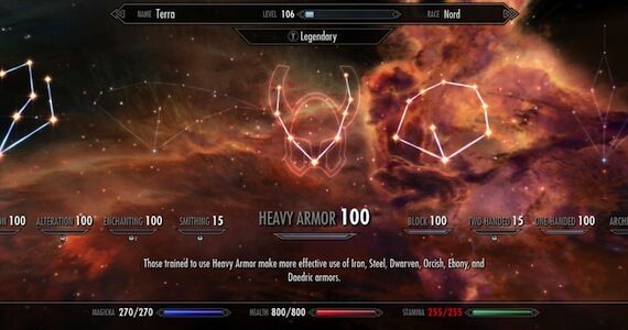 Skyrim Update - Legendary Skills
