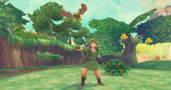 Skyward Sword Hands On - Beetle Gameplay