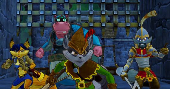 Sly Cooper : Voleurs à Travers Le Temps Sur PS Vita – Jeu D'action/aventure PEGI 7, Comme Neuf