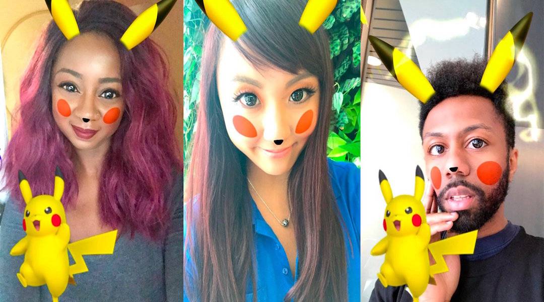Snapchat Pikachu filter