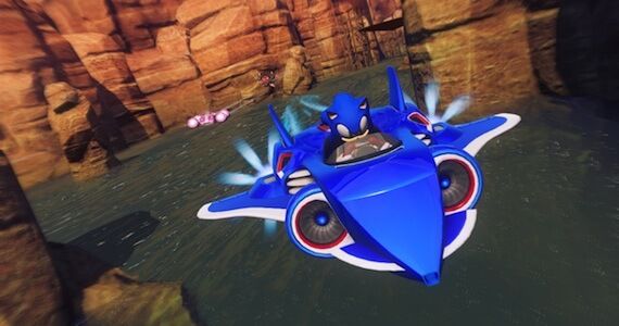 Обзор Sonic All Stars Racing Transformed - Способность к трансформации