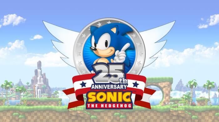 New Sonic Game Coming in 2017 - Sonic 25th anniversary logo