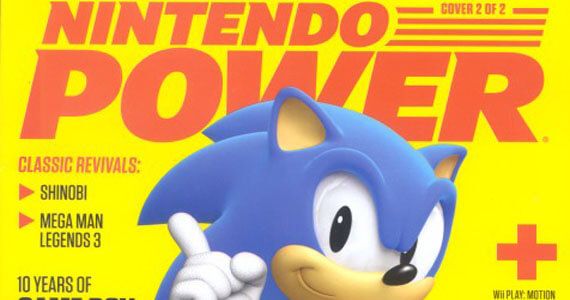 Sonic Generations 3DS Shinobi Confirmed Nintendo Power