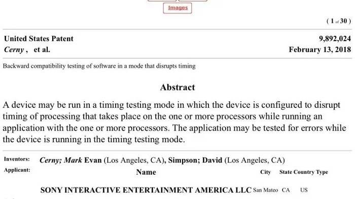 Sony Alters Patent to Allow for Backwards Compatibility