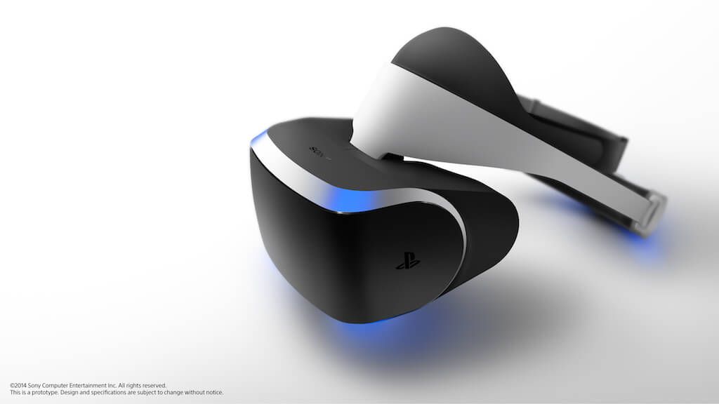 Sony Project Morpheus VR Headset Close Up