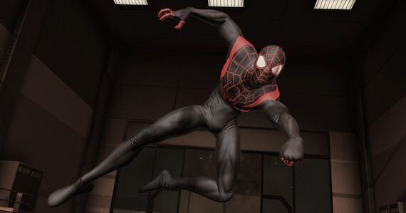Spider-Man Edge of Time Ultimate Universe Costume Screenshots