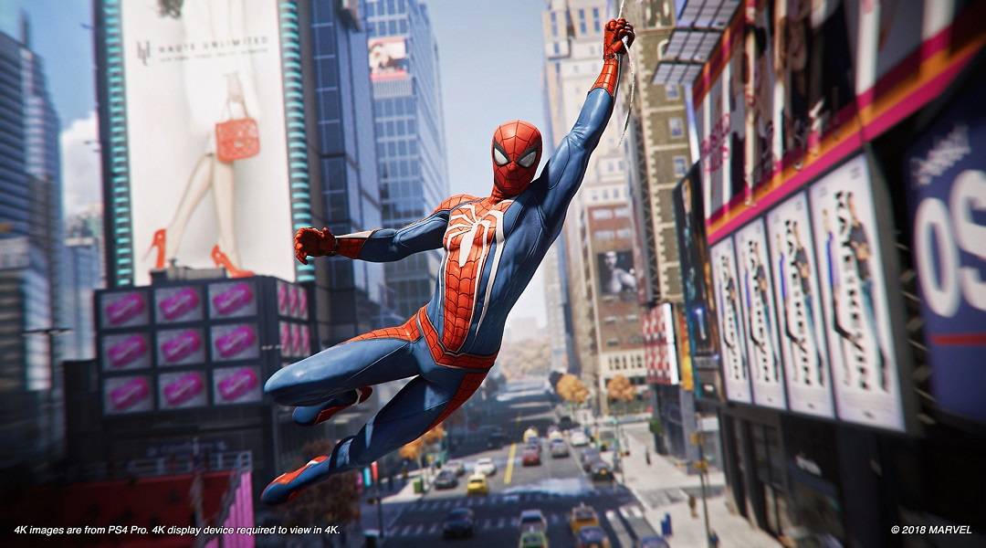 spider man ps4 insomniac games marvel