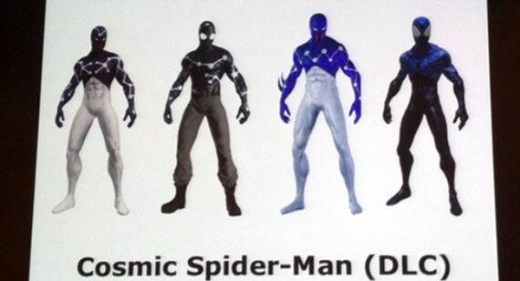 Spider-Man Shattered Dimensions Cosmic Costume