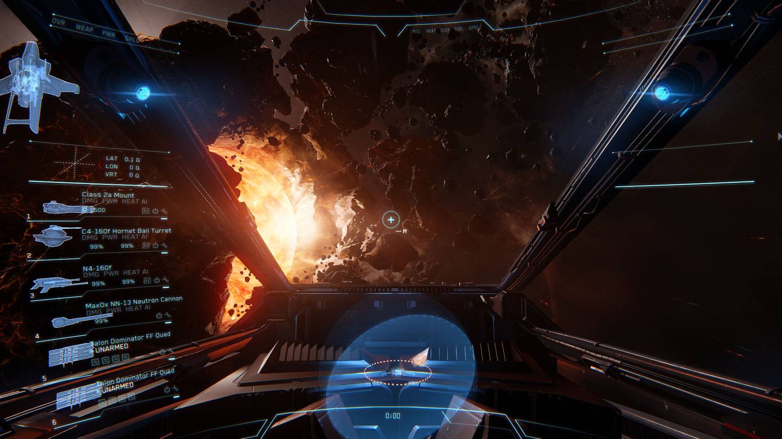 Star Citizen Dogfighting Cockpit