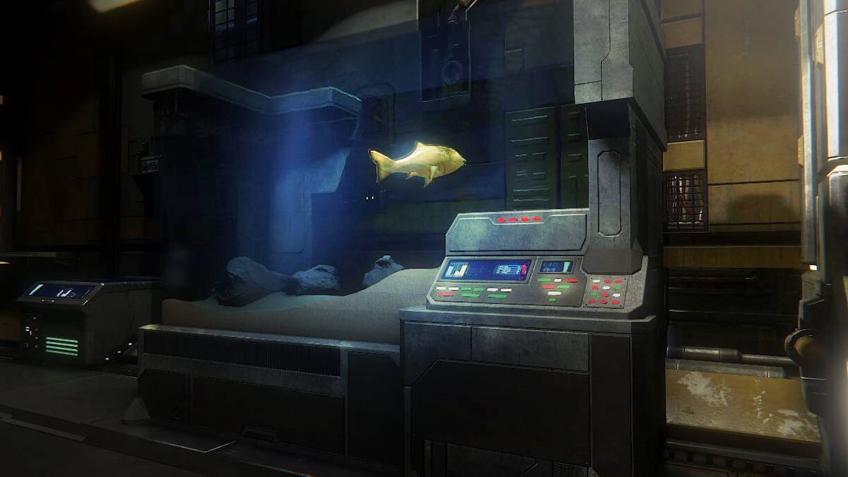 Star Citizen Fishtank Hangar Decoration