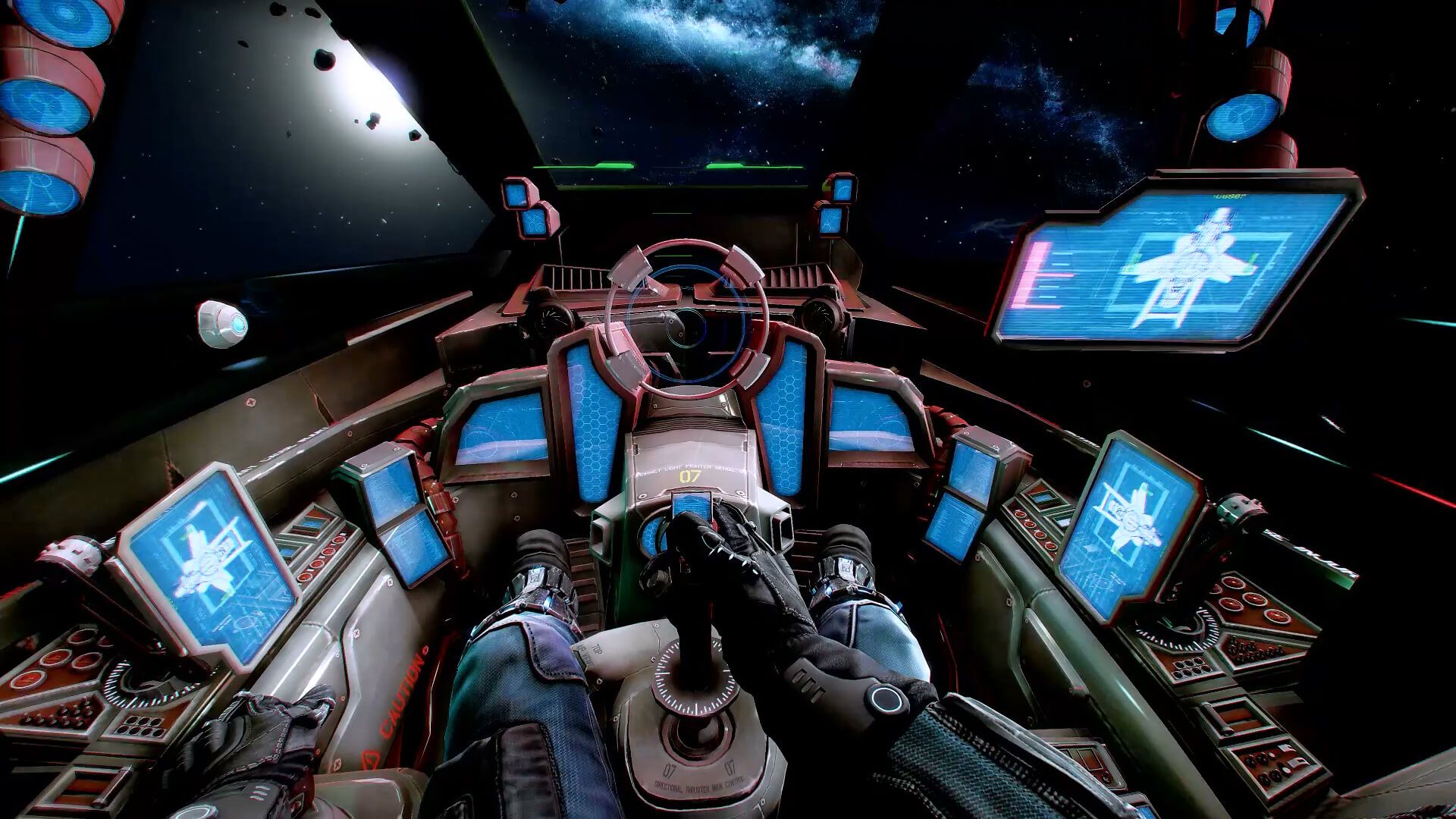 Star Citizen Inside Hornet Cockpit