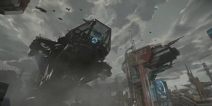 Star Citizen Planetside Landing