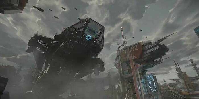Star Citizen Planetside Landing