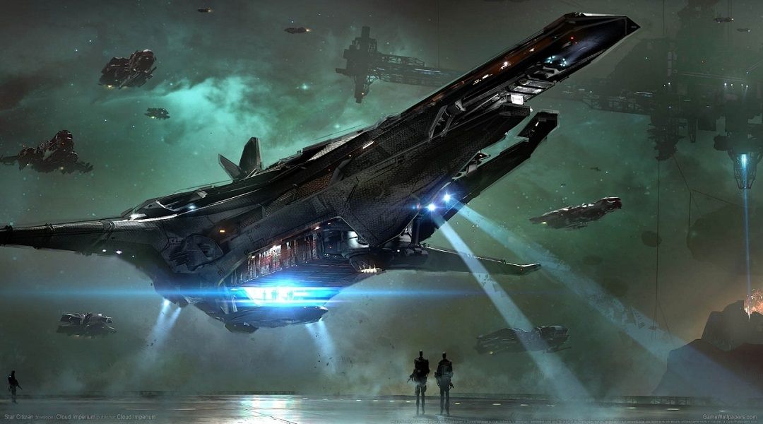 star citizen spaceship exploration free fly event