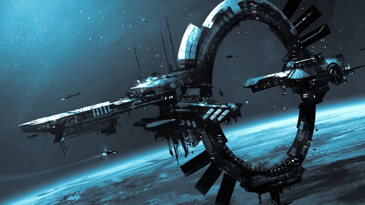 Star Citizen UEE Obital Station Concept Art