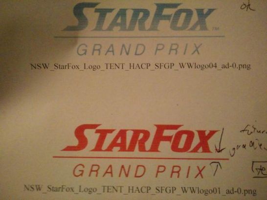 Star Fox Grand Prix logo leak