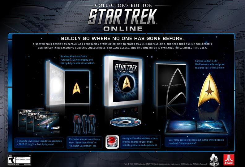 Star Trek Online Collector's Edition Package