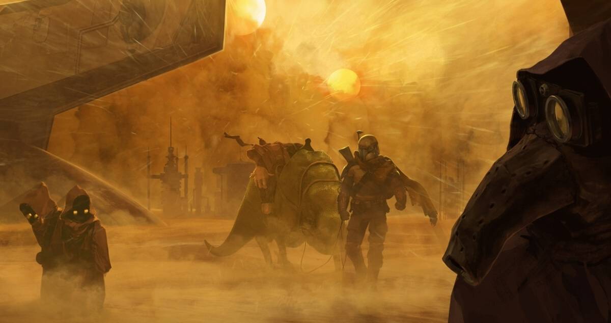 Star Wars 1313 Boba Fett Tatooine