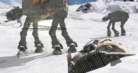 GR Pick: A Montage of Hoth Battles from 'Star Wars' Games