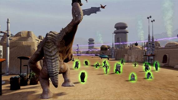 Star Wars Kinect Rancor Rampage