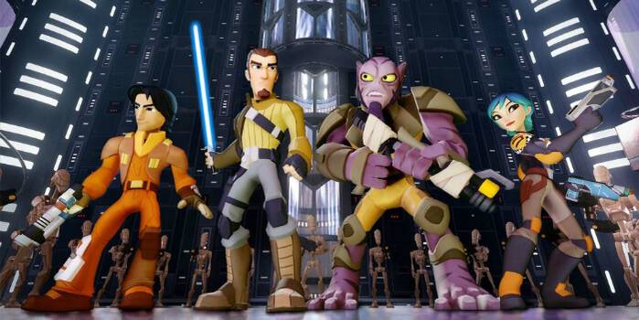 Star Wars Rebel characters in Infinity 30 -- Rebels lineup