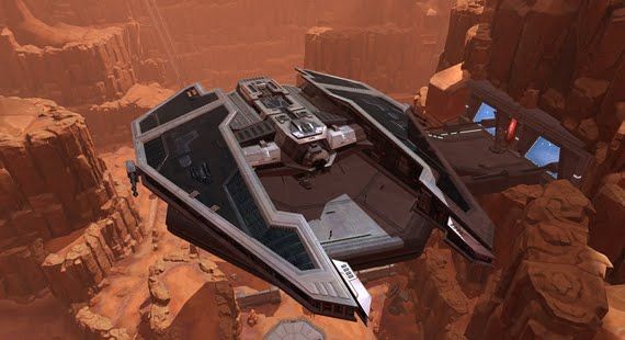 Star Wars: The Old Republic, Old Republic Ships
