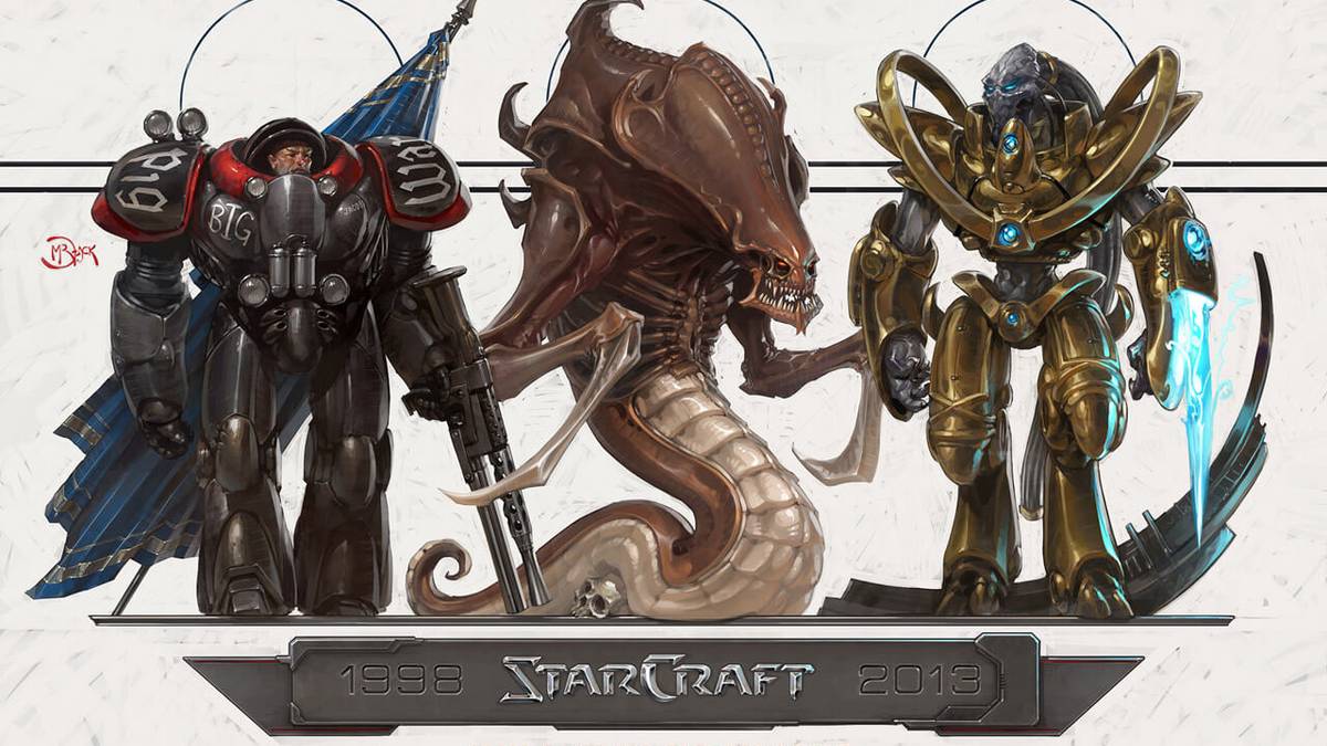 StarCraft anniversary Wallpaper