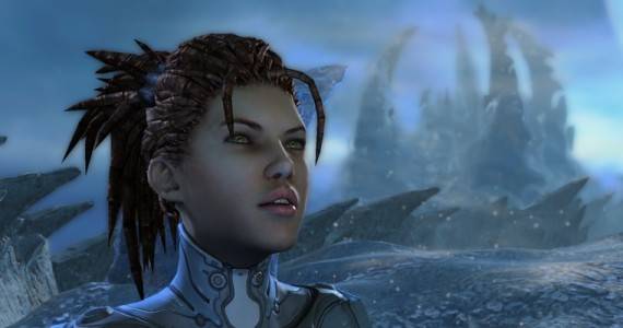 Starcraft II Heart of the Swarm Sarah Kerrigan