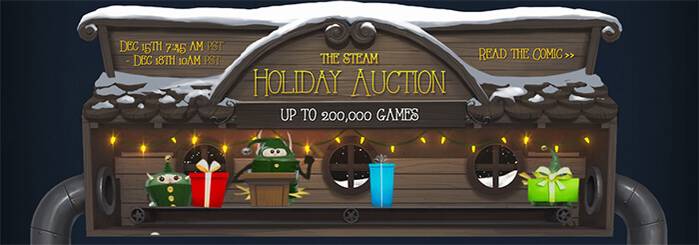 Steam Holiday Auction