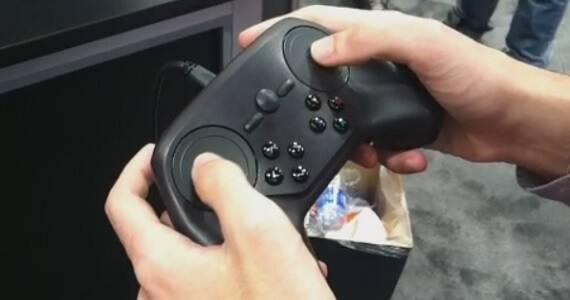 Steam controller demo