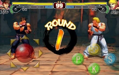 Street Fighter 4 KO's The iPhone