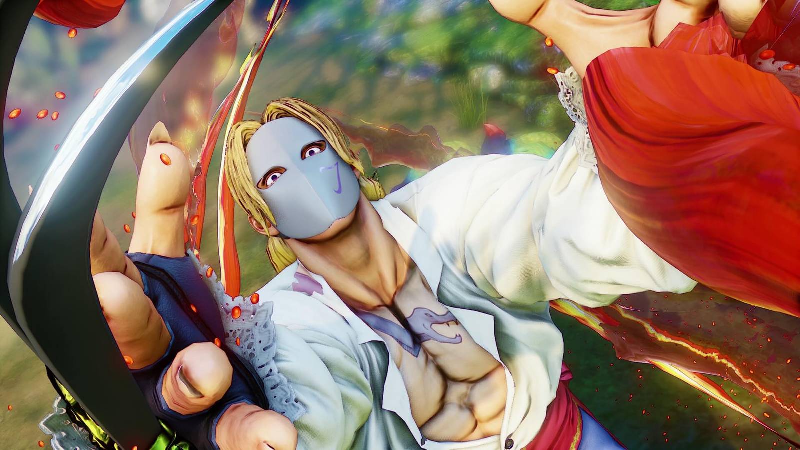 Street Fighter 5 - Vega Win Screen