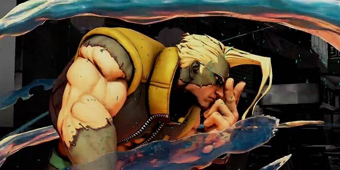 Street Fighter V - Nash Prepares to Attack