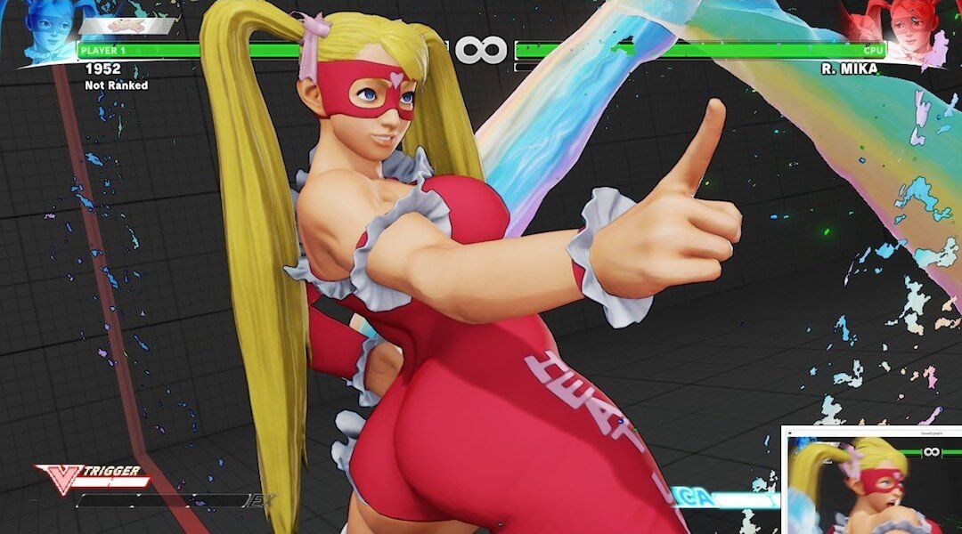 Street Fighter V R. Mika Alt. Costume