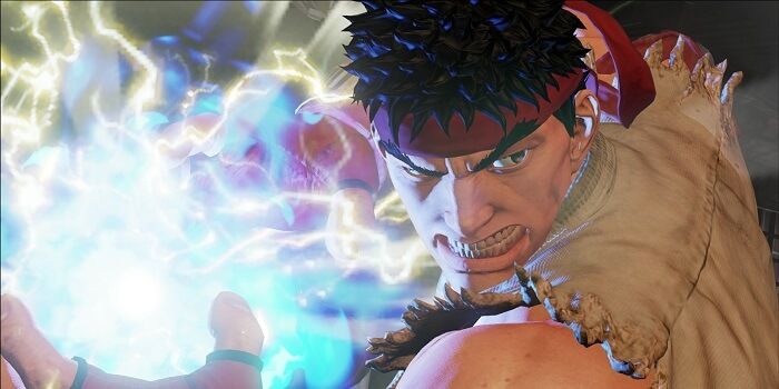Street Fighter V - Ryu Charging Hadouken