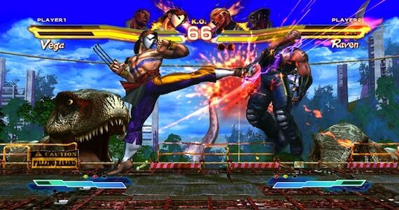 Street Fighter X Tekken Vega Vs Raven Capcom
