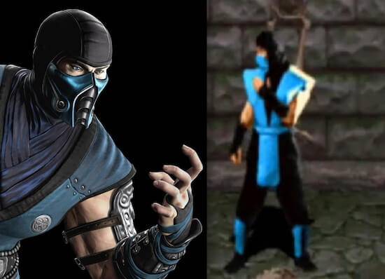 Sub Zero in Mortal Kombat
