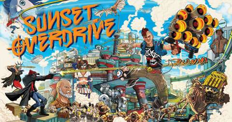 Sunset Overdrive Xbox One Box Art