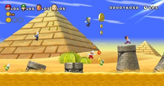 Super Mario Bros Mii on Wii U