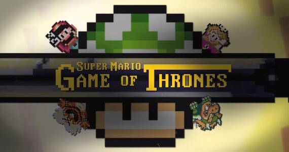 Super Mario World Game of Thrones Intro