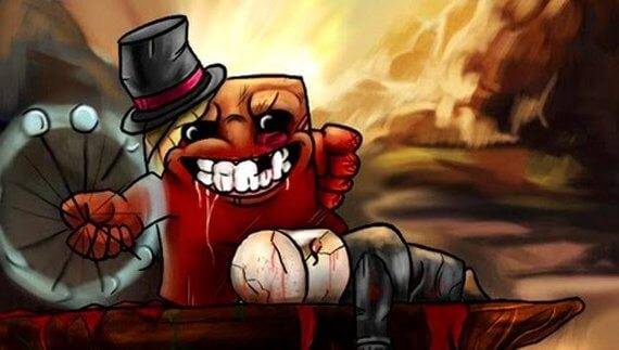 Super Meat Boy Painting