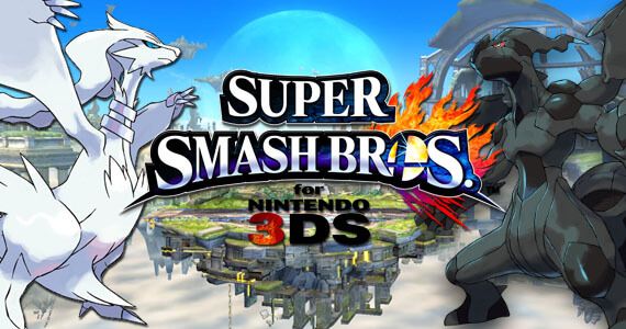 Super Smash Bros 3DS Pokemon Black White Stage Screenshots