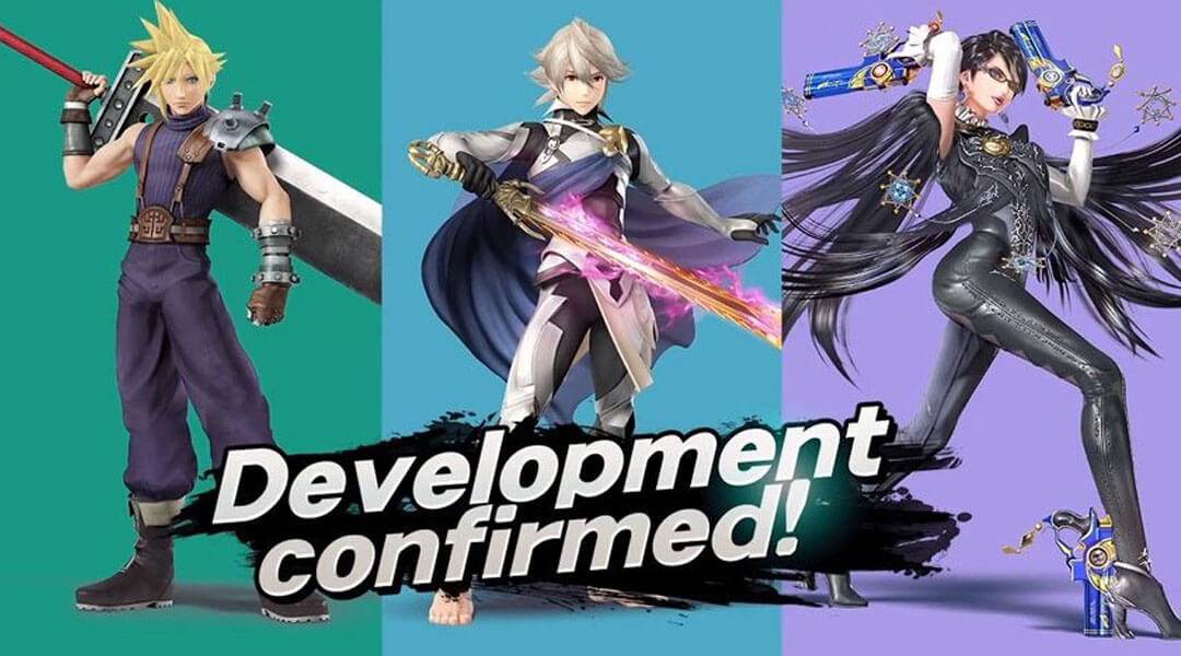 Super Smash Bros Cloud Bayonetta Ryu Amiibo