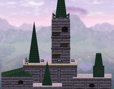 Super Smash Bros Hyrule Castle